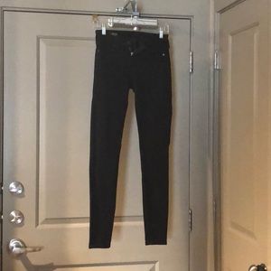 True Religion Halle mid-rise super skinny jeans.